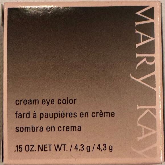 New in Box Mary Kay Cream Eye Color Beach Blonde 025868 Discontinued .15oz - Picture 1 of 4